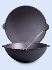 Казан с крышкой-саджем - Фото 3