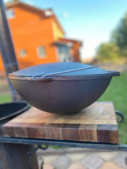 Казан с крышкой-саджем - Фото 7