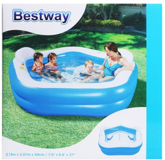 Бассейн надувной «Геометрия»