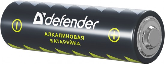 Набор батареек Defender Alkaline AA LR6-4F