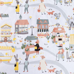 Комплект постельного белья «Fantastic town» - Фото 2