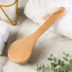 Щётка массажная из натуральной щетины - Фото 2