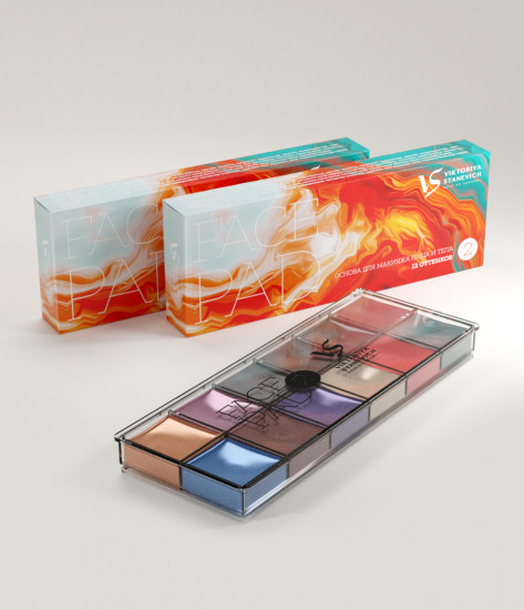 Основа для макияжа лица и тела, оттенок 02