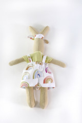 Игрушка мягкая «Зайка мини» - Фото 3