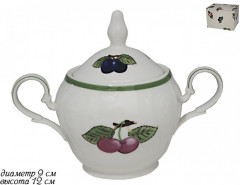 Сахарница с крышкой «Фрукты» - Фото 1