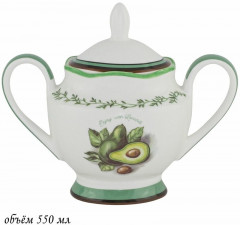 Сахарница с крышкой «Авокадо» - Фото 1