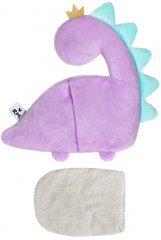 Игрушка мягкая с вишневыми косточками «Дино Лаванда» - Фото 1