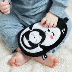 Игрушка мягкая с вишневыми косточками «Пингвин с пигвиненком» - Фото 2