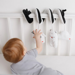 Игрушка-подвеска «Хрустящий Зебра» - Фото 1