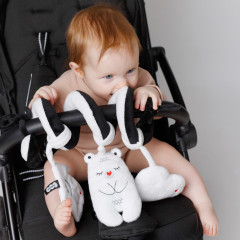 Игрушка-подвеска «Хрустящий Зебра» - Фото 3