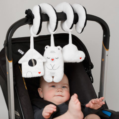 Игрушка-подвеска «Хрустящий Зебра» - Фото 7