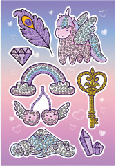 Мозаика алмазная «Магический единорог» - Фото 1