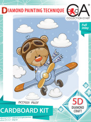 Мозаика алмазная «Пилот» - Фото 2