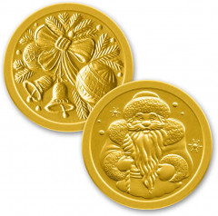 Набор медалей шоколадных «Новогодние» - Фото 2