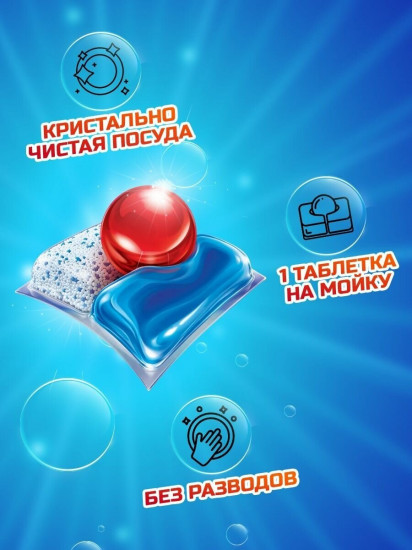 Капсулы для посудомоечной машины «Quantum Ultimate»