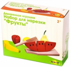 Деревянный набор для нарезки «Фрукты» - Фото 1