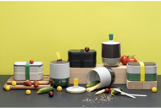 Ланч-бокс с приборами «Food Time»