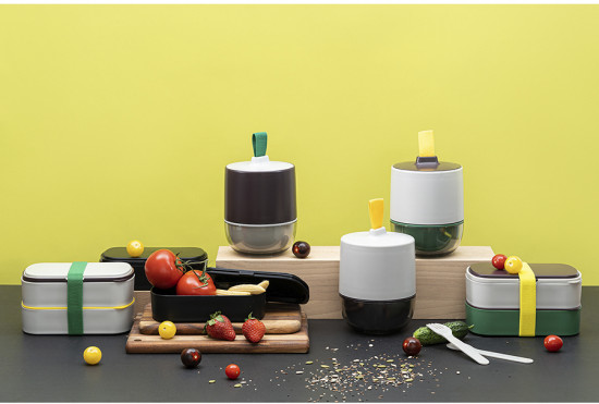 Ланч-бокс с приборами «Food Time»