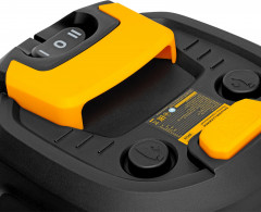 Пылесос строительный Denzel RVC20 - Фото 2