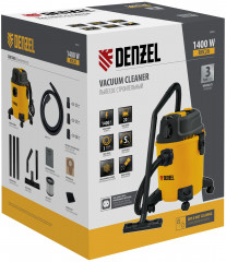 Пылесос строительный Denzel RVC20 - Фото 5