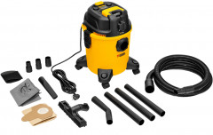 Пылесос строительный Denzel RVC20 - Фото 9