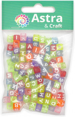 Набор бусин с английскими буквами - Фото 3