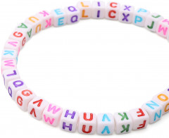 Набор бусин с английскими буквами - Фото 3