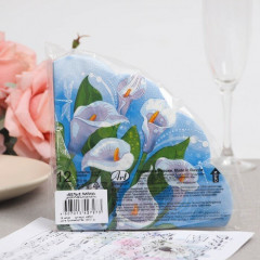 Салфетки бумажные «Белые лилии» - Фото 3