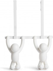 Вешалка надверная «BUDDY», белая - Фото 2