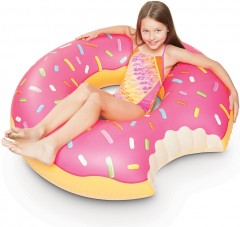 Круг надувной «Strawberry Donut» - Фото 7