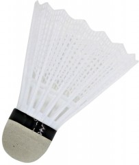 Набор пластиковых воланов Wish, белый, 6 штук - Фото 1