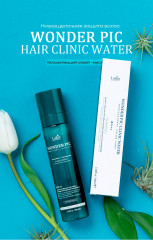 Мист для укрепления и защиты волос слабощелочной «Wonder Pic Clinic Water» - Фото 1