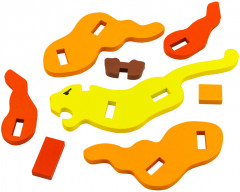 Пазл 3D для малышей «Львица» - Фото 1