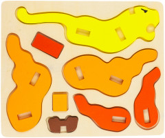 Пазл 3D для малышей «Львица» - Фото 2