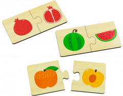 Набор пазлов для малышей «Фрукты» - Фото 4