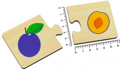 Набор пазлов для малышей «Фрукты» - Фото 7