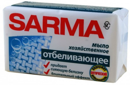Мыло хозяйственное отбеливающее