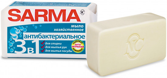 Мыло хозяйственное антибактериальное