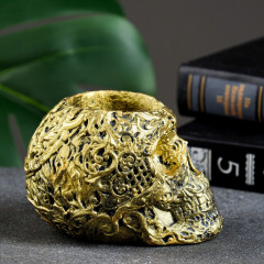 Кашпо-органайзер «Череп цветочный» - Фото 2