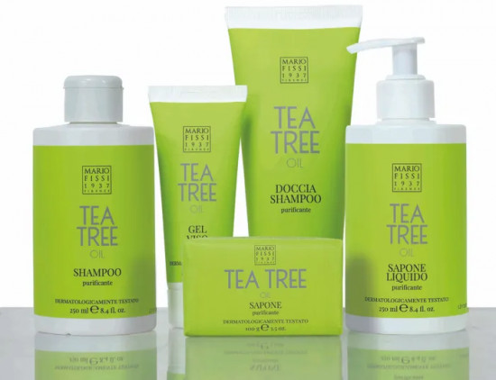 Гель для душа очищающий с маслом чайного дерева