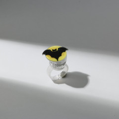 Кольцо с огоньком «Мышь» - Фото 1