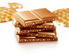 Шоколад молочный с вафельной крошкой «Мишки в лесу» - Фото 1