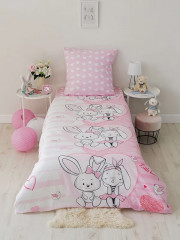 Комплект постельного белья «Ми-ми зайка» - Фото 2