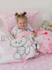 Комплект постельного белья «Ми-ми зайка» - Фото 3