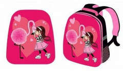 Рюкзак каркасный «Девочка и фламинго» - Фото 1