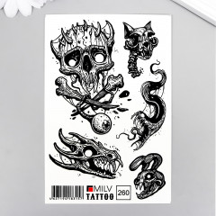 Татуировка на тело «Жуть» - Фото 1