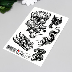 Татуировка на тело «Жуть» - Фото 2