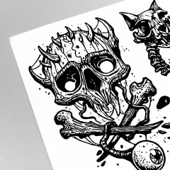 Татуировка на тело «Жуть» - Фото 3