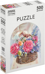 Пазл «Цветы в корзине» - Фото 1