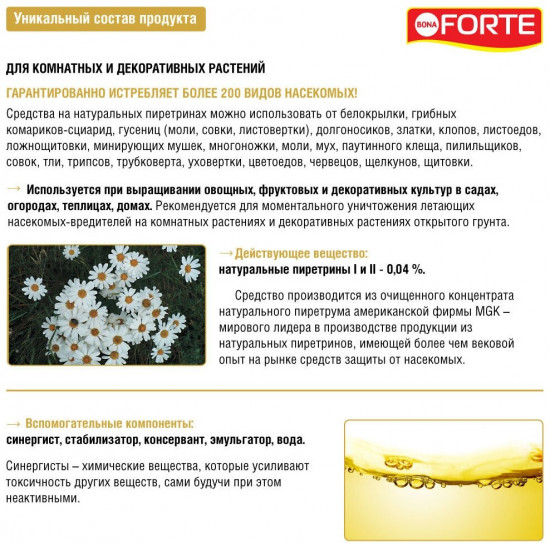 Спрей от насекомых натуральный